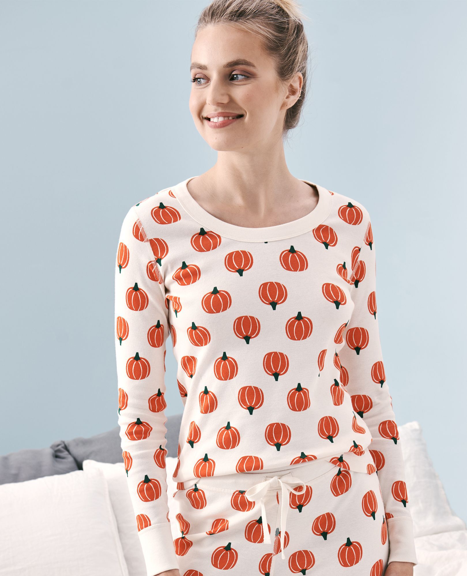 Women s Halloween Long John Pajama Top