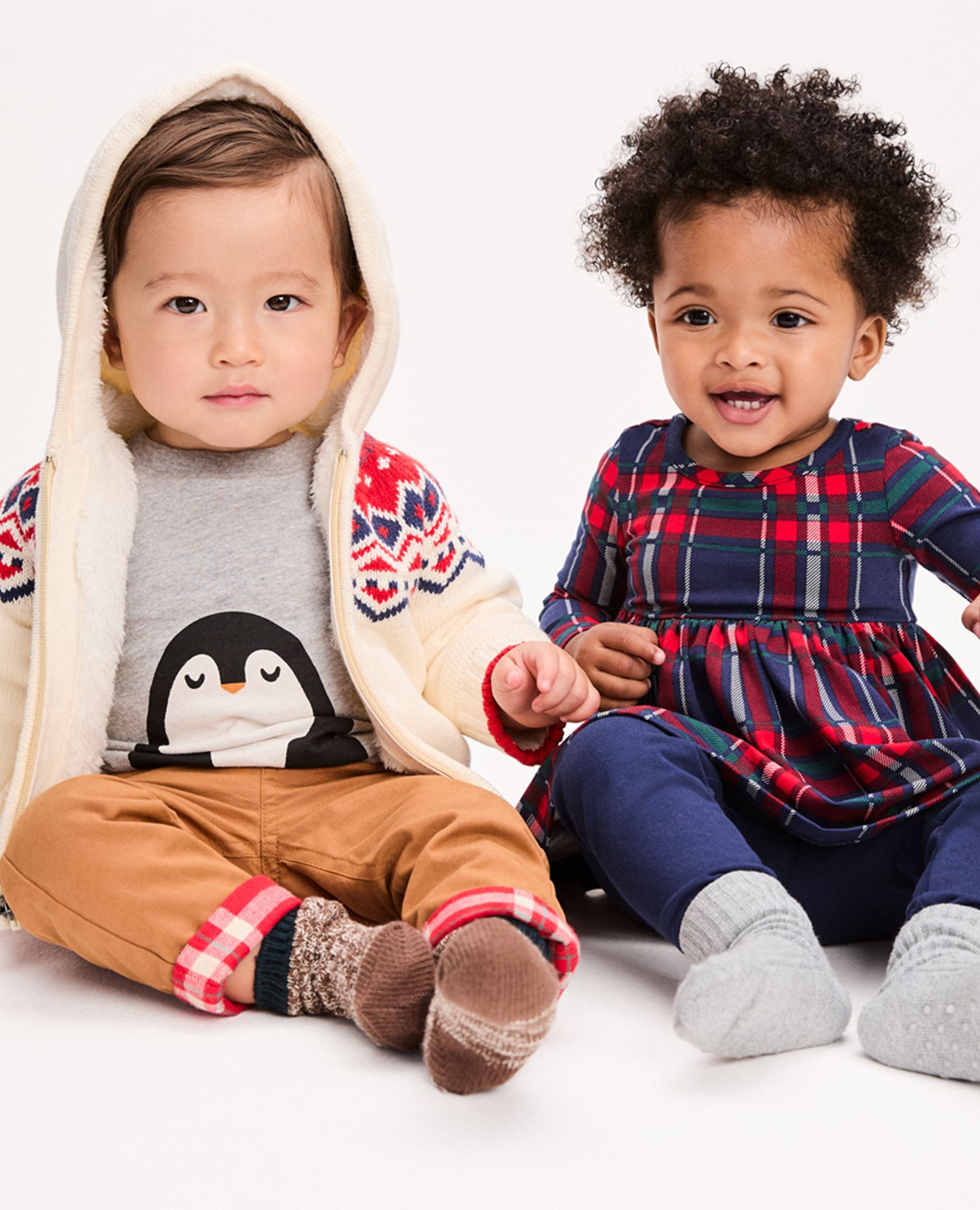 Baby Holiday Zip Up Sweater Jacket Hanna Andersson