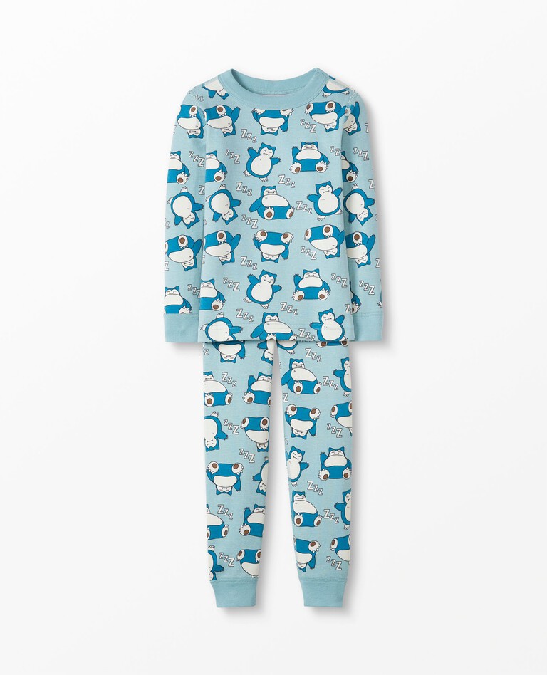 Pokémon Snorlax Long John Pajama Set in Snorlax - main