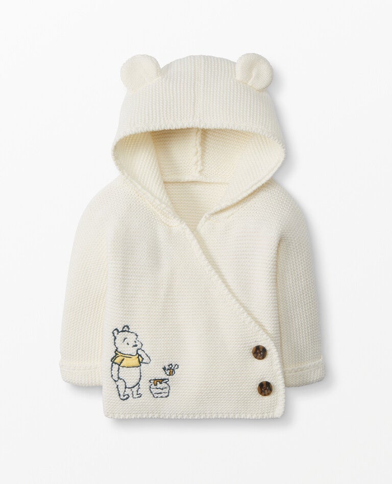 femenino instructor Fontanero Winnie the Pooh Sweater Jacket | Hanna Andersson