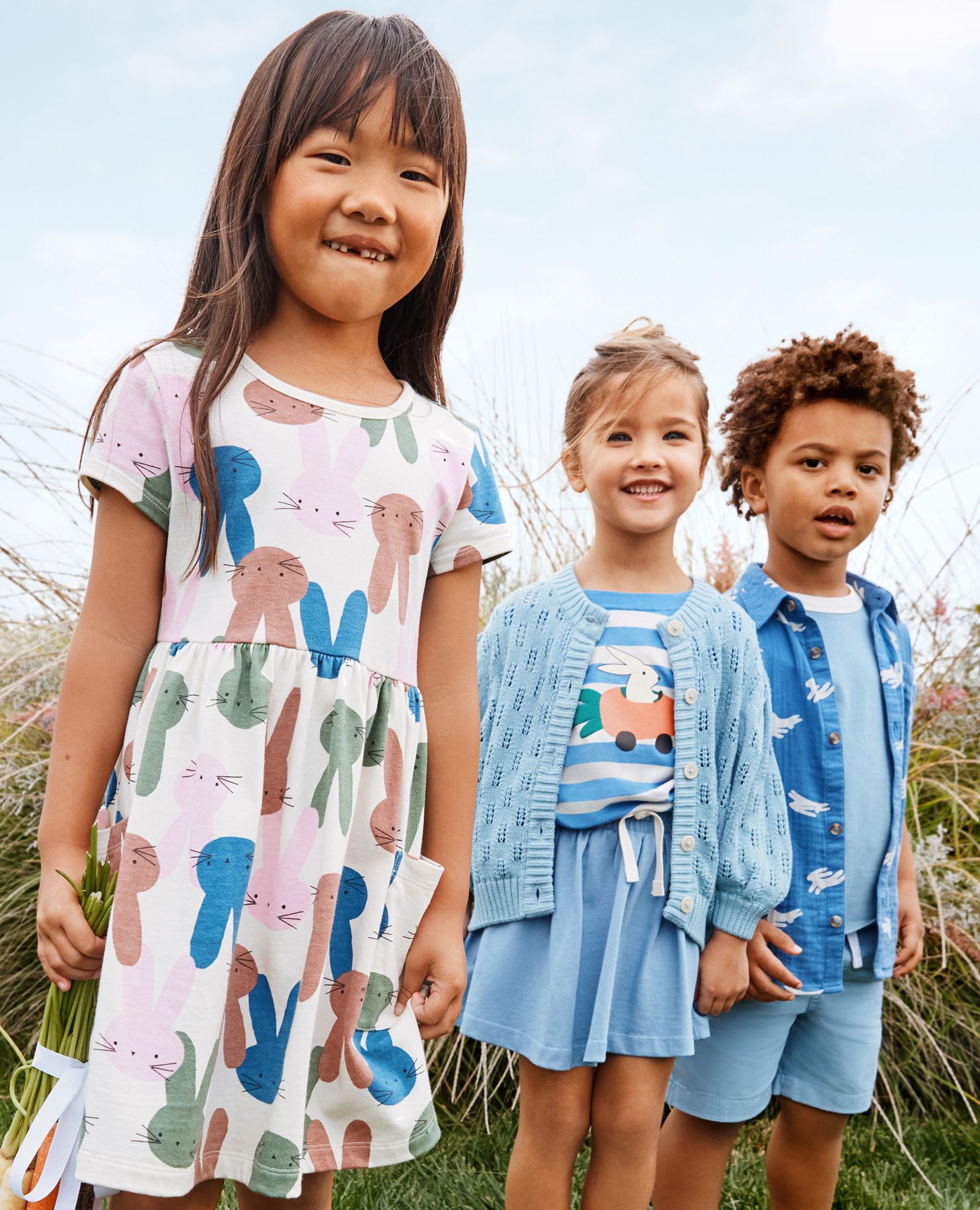 Canvas Shorts in Forever Blue - main