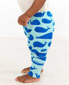 Baby Wiggle Pants In Organic Cotton in Whale Watching - main