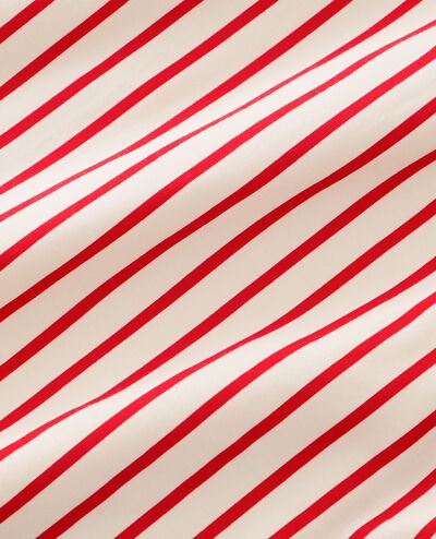 Women's Long Sleeve HannaSoft™ Nightshirt in Ribbon Red/Ecru - main