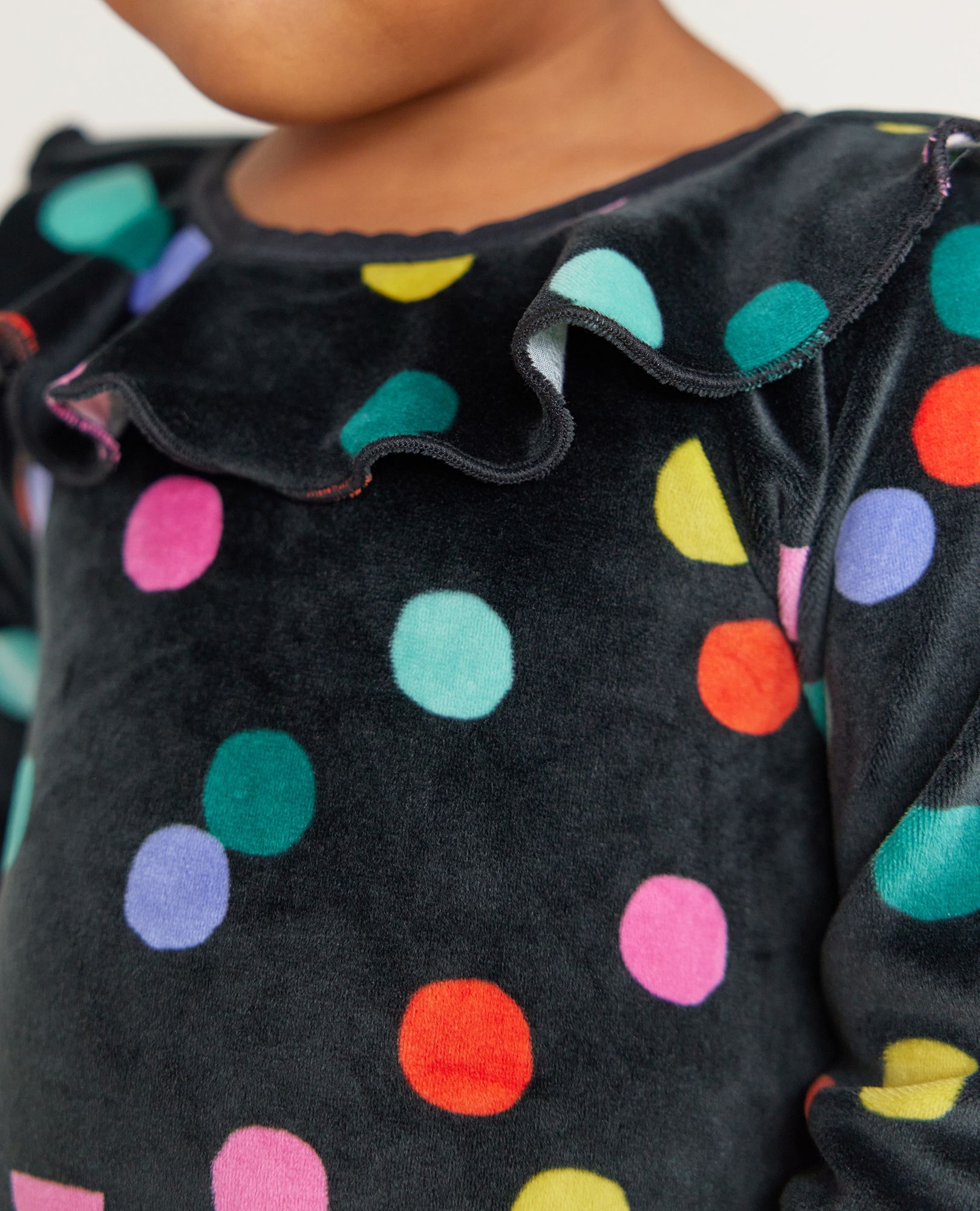 Baby Velour Party Dress