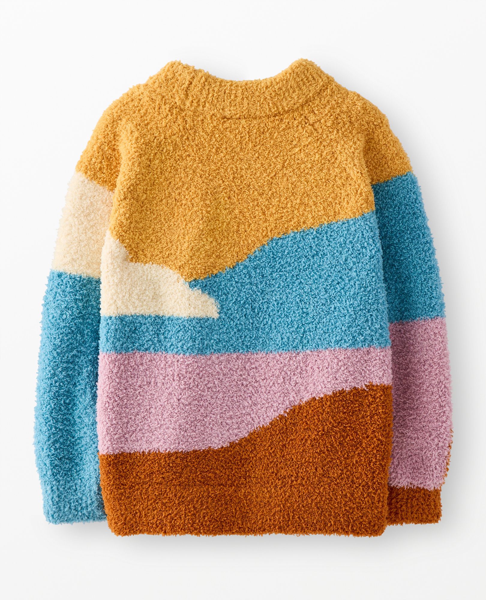 Mock Neck Marshmallow Sweater in Big Sky - main