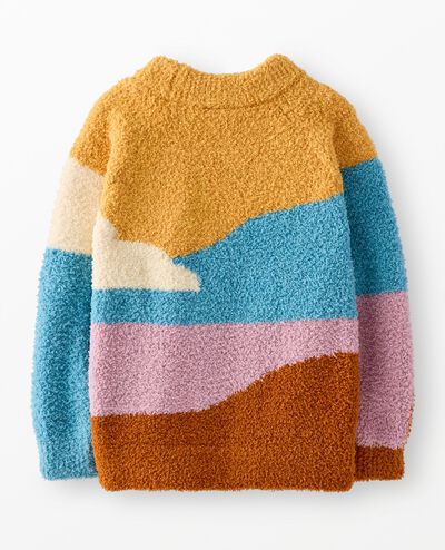 Mock Neck Marshmallow Sweater in Big Sky - main
