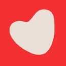 Heart French Terry Sweatshirt in Artful Hearts - swatch