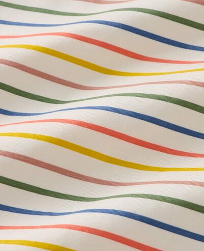 Women's Short Sleeve HannaSoft™ Pajama Set in Multi Stripe - main