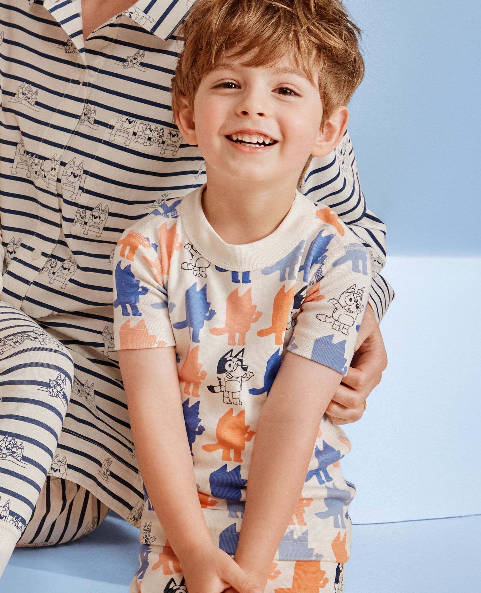 Bluey HannaJams™ Pajama Set in Bluey Bingo silo - main