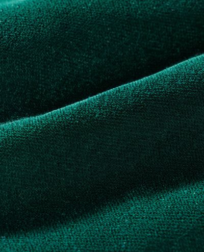 Velvet Wide Leg Pants in Malachite - main