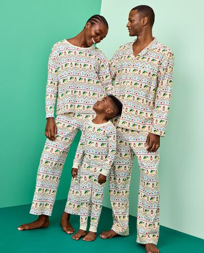 Elf™ HannaJams™ Pajama Set in Elf Fairisle - main