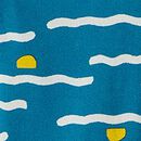 HannaJams™ Pajama Set in Mellow Waves on Blue - swatch