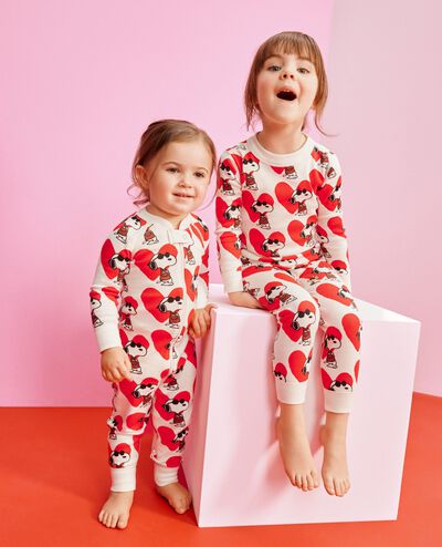 Peanuts HannaJams™ Sleeper in Snoopy Joe Cool Ecru - main