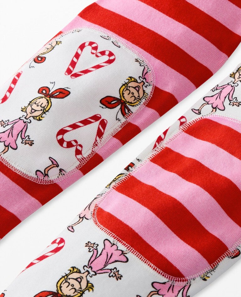 Kids Dr. Seuss Grinch Long John Pajama Set