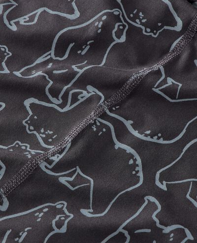HannaSoft™ Pajama Set in North Air Bear Camo on Soft Black - main
