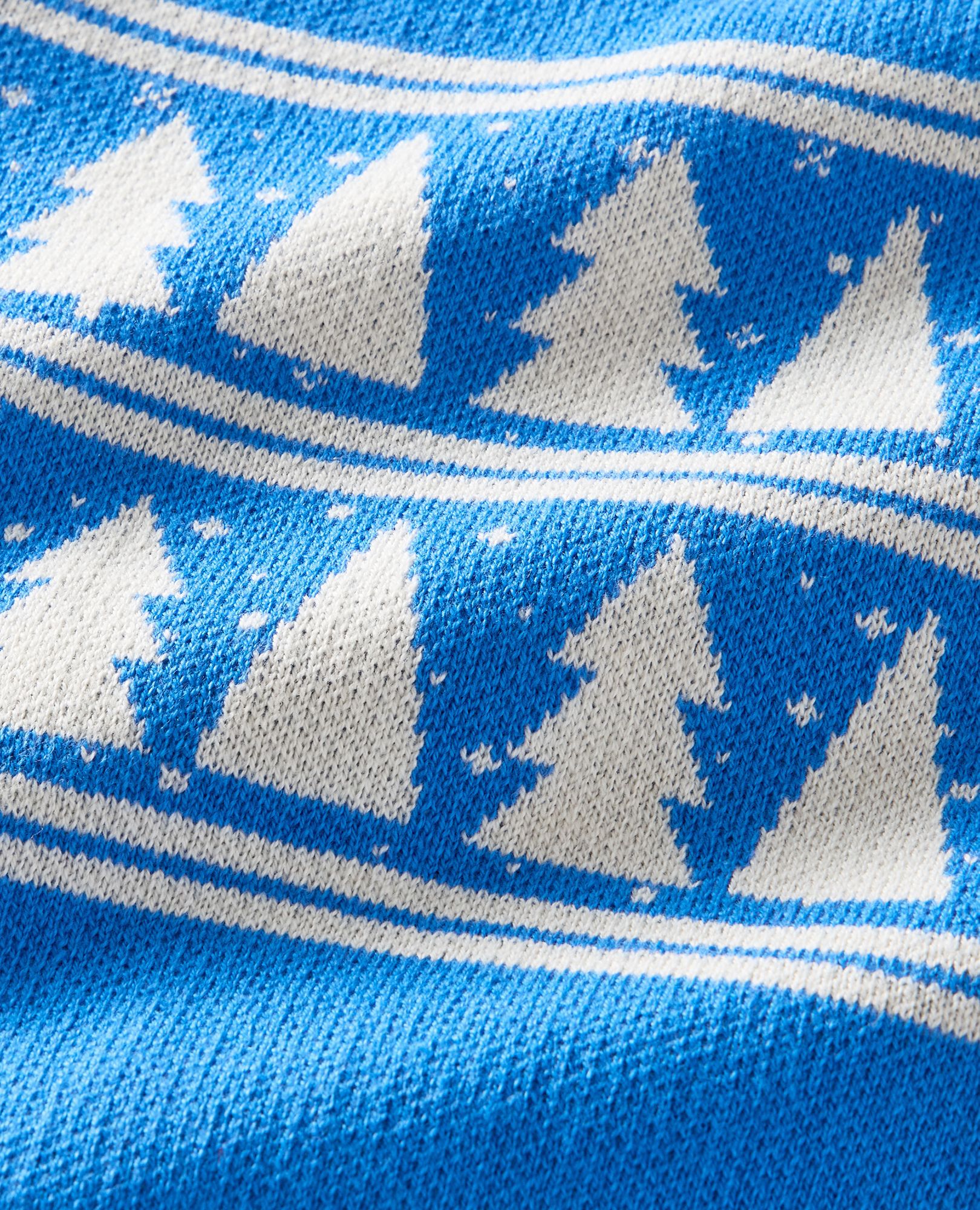 Baby Holiday Sweater & Pants Set in Rows of Trees - main