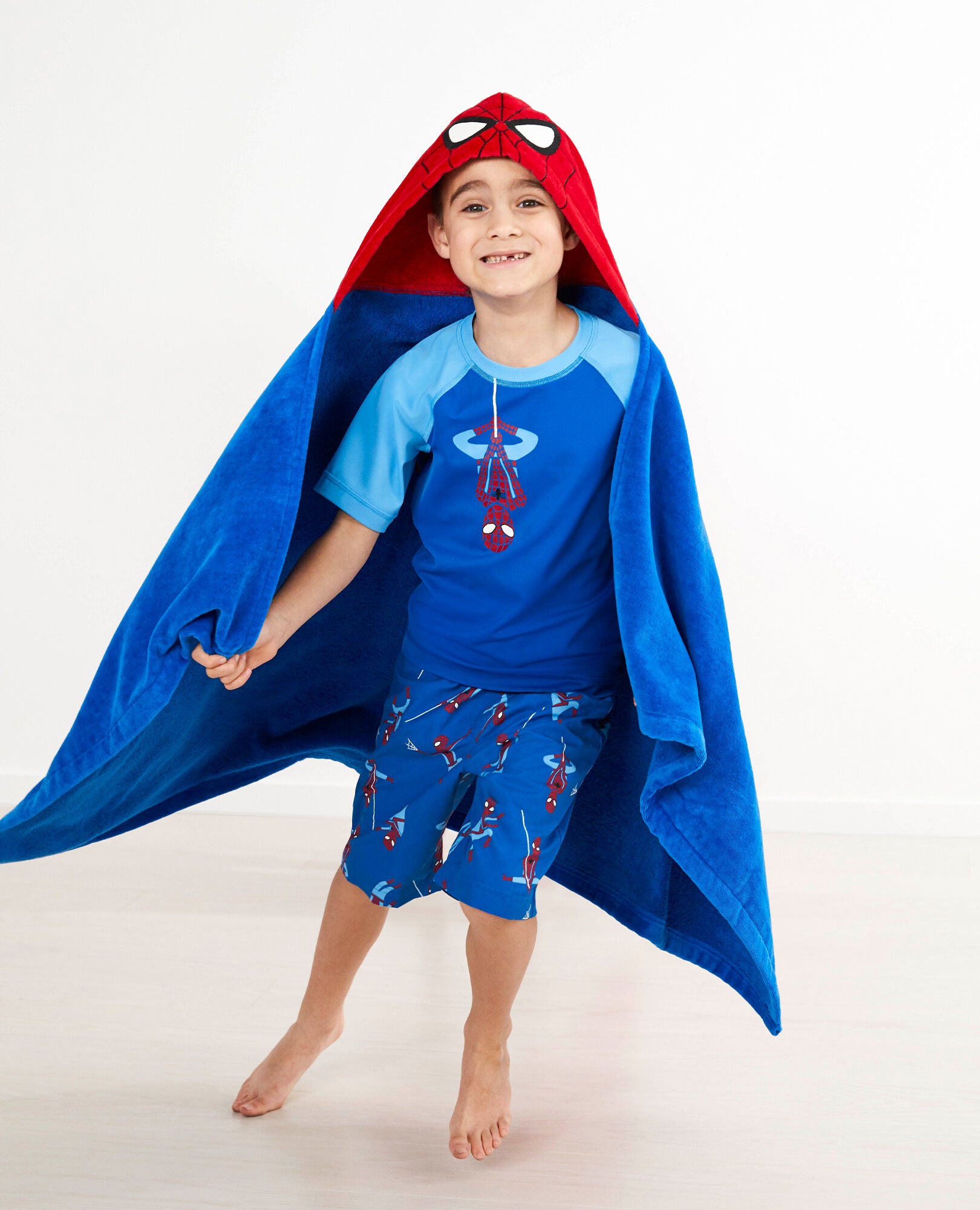 marvel hooded towel