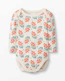 Baby Bodysuit In Organic Cotton in Bunches of Bloooms - main