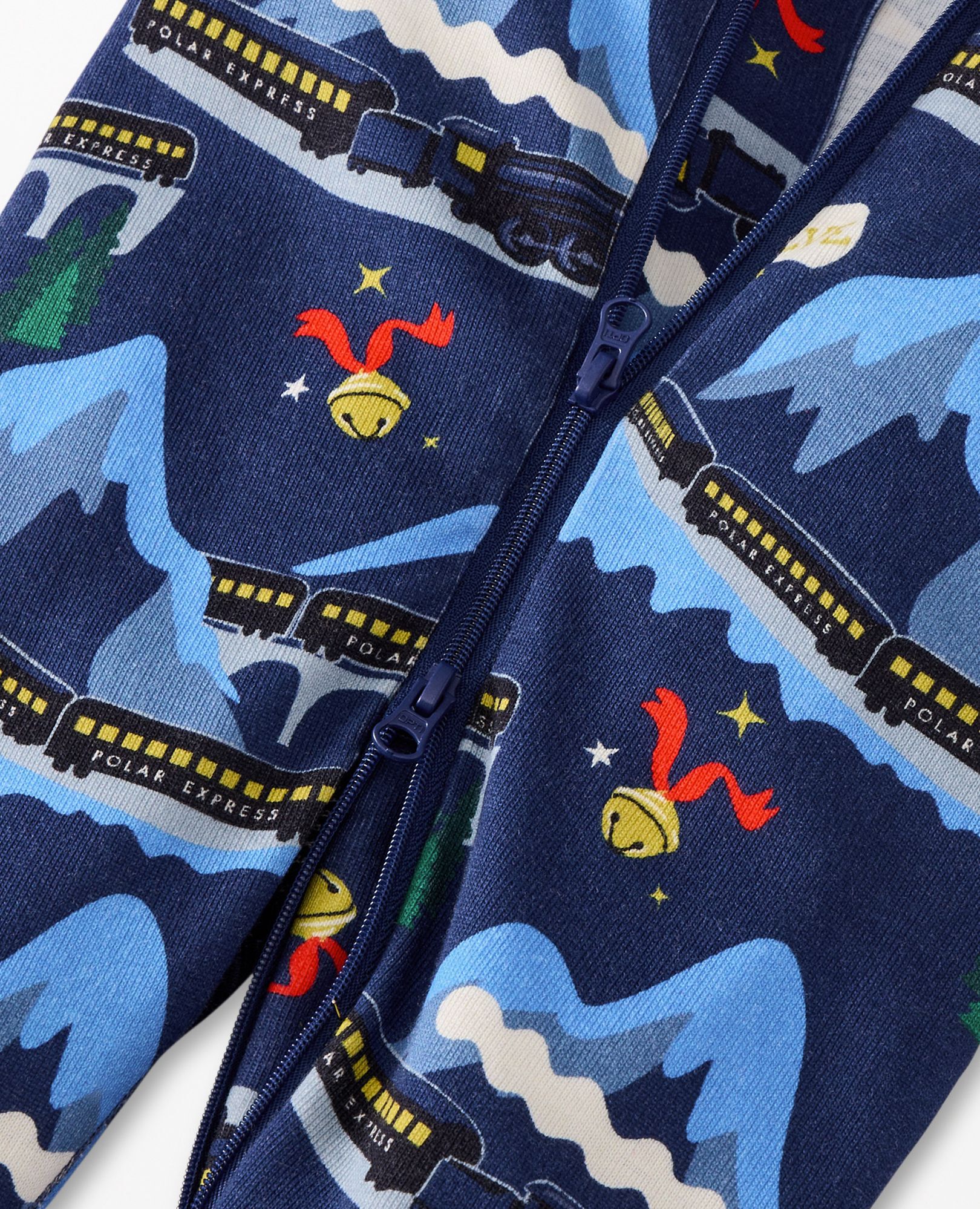 Baby Warner Bros Discovery The Polar Express 2 Way Zip Sleeper Hanna Andersson