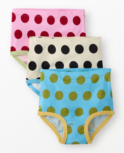 3-Pack Dusen Dusen Organic Cotton Classic Underwear in Multi Dots 3-pack - main