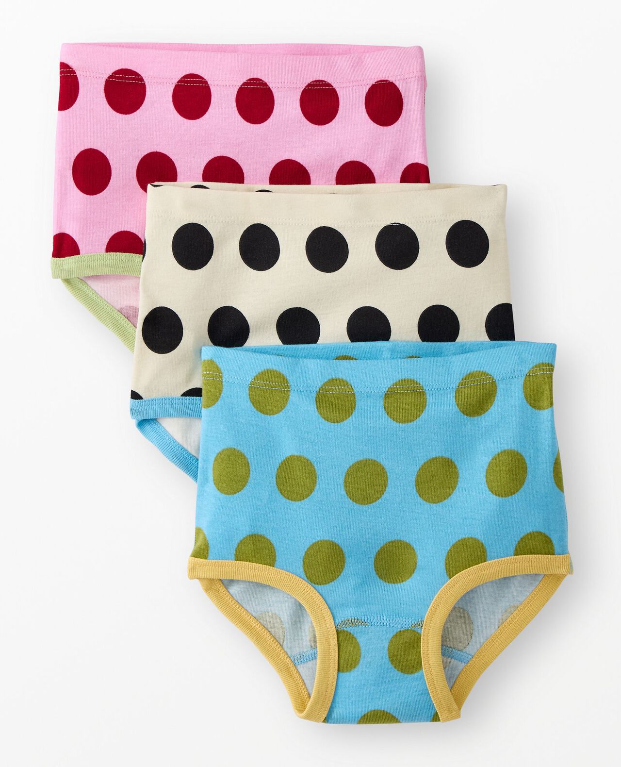 3-Pack Dusen Dusen Organic Cotton Classic Underwear in Multi Dots 3-pack - main