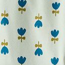 Leggings in Tulips on Seafoam - swatch