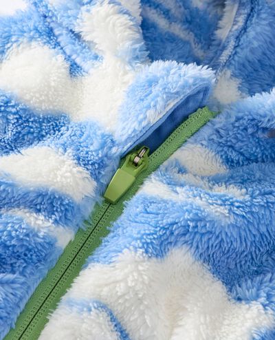 Baby Dusen Dusen Marshmallow Fleece Jacket in Dusen Dusen Sky - main