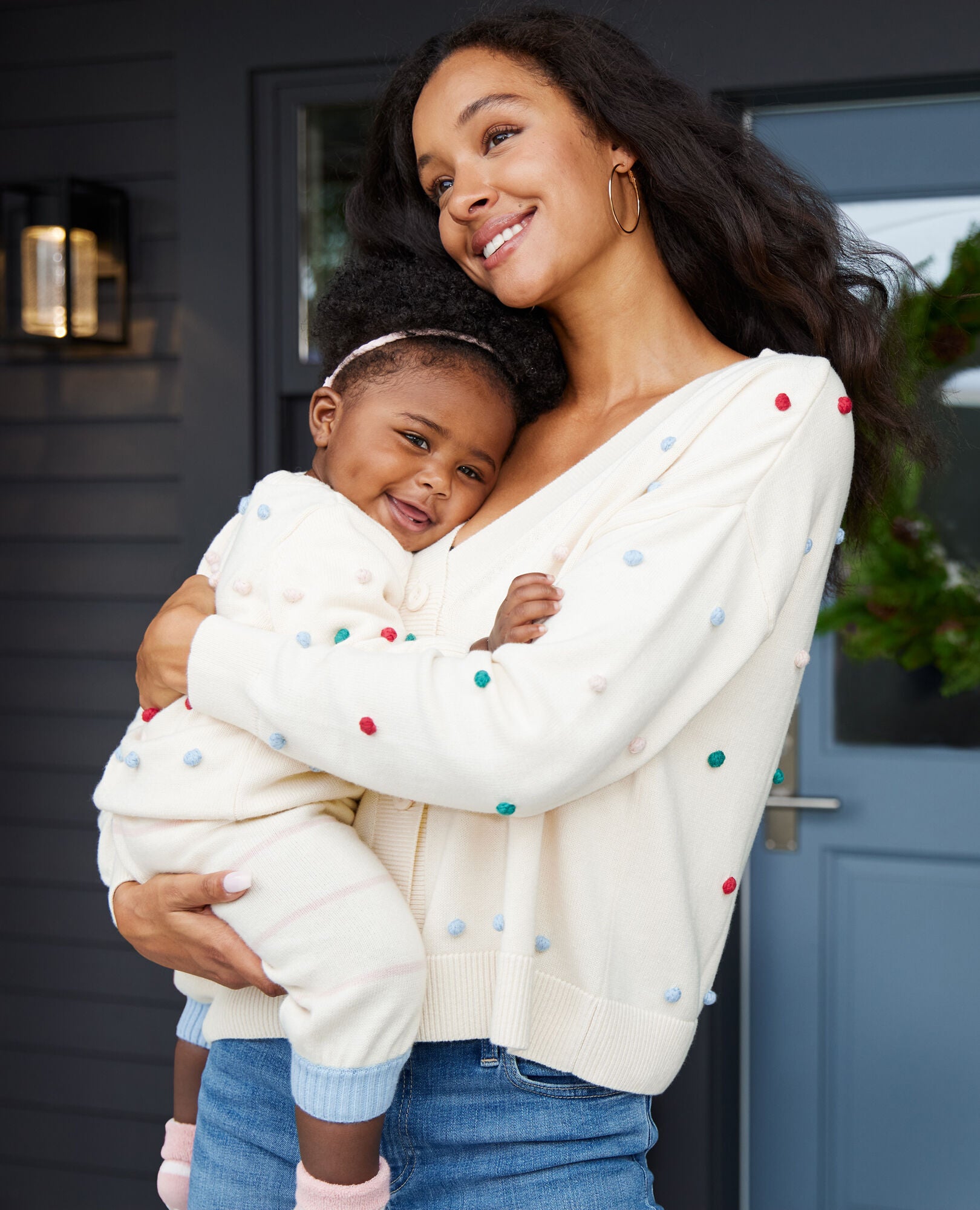 Limited Edition Mommy Me Pom Pom Sweaters Hanna Andersson