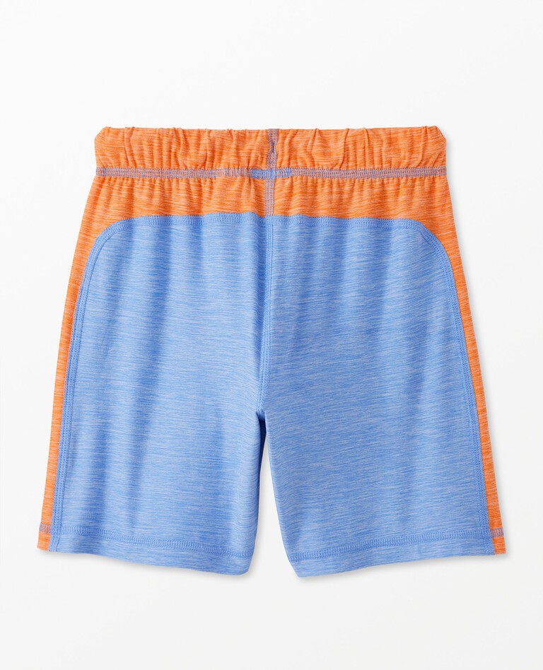Active MadeForSun Shorts in Vintage Blue/Tangelo - main