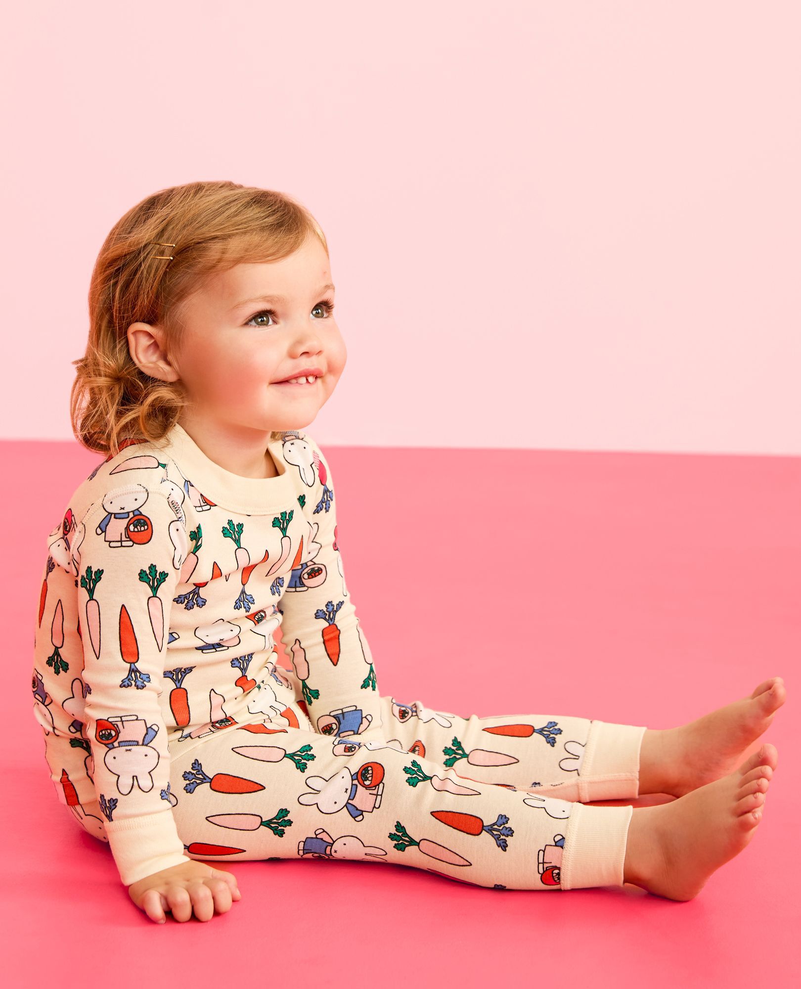 Miffy HannaJams™ Pajama Set in Miffy Carrots - main