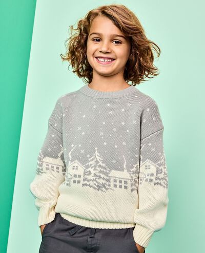 Holiday Sweater in Cozy Cabin - main