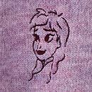 Disney Frozen Cardigan in Anna - swatch