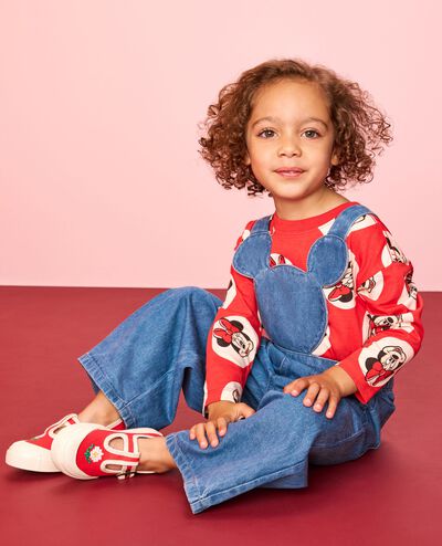 Disney Mickey Mouse Denim Overalls in Mickey Mouse - main