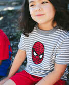 Marvel Spider-Man Short Sleeve Tee in Dark Heather Grey - main