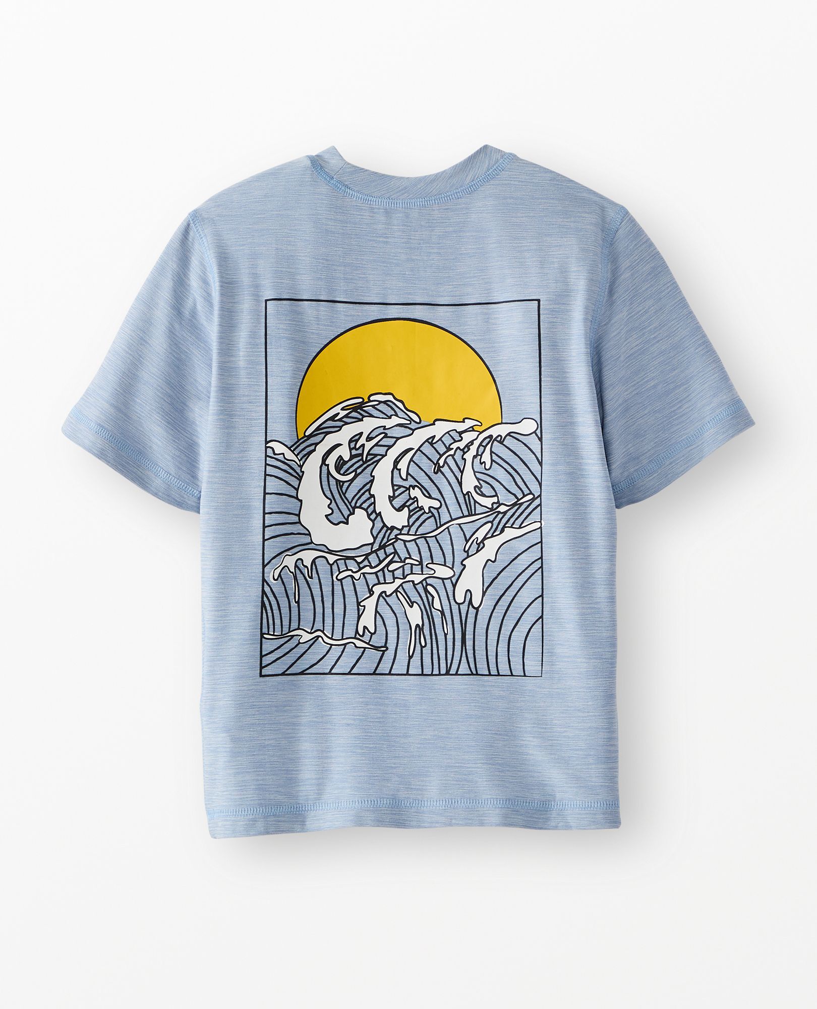 Relaxed Fit Active UV Graphic T-Shirt in Surf's Up - main