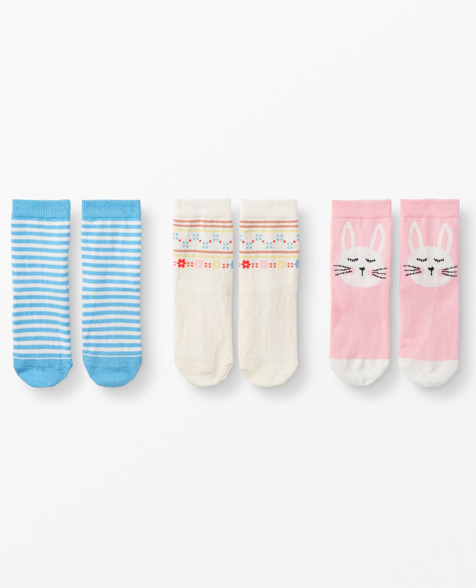 Purple Blue White Green Pitter Pattern Men-Women Adult Ankle Socks