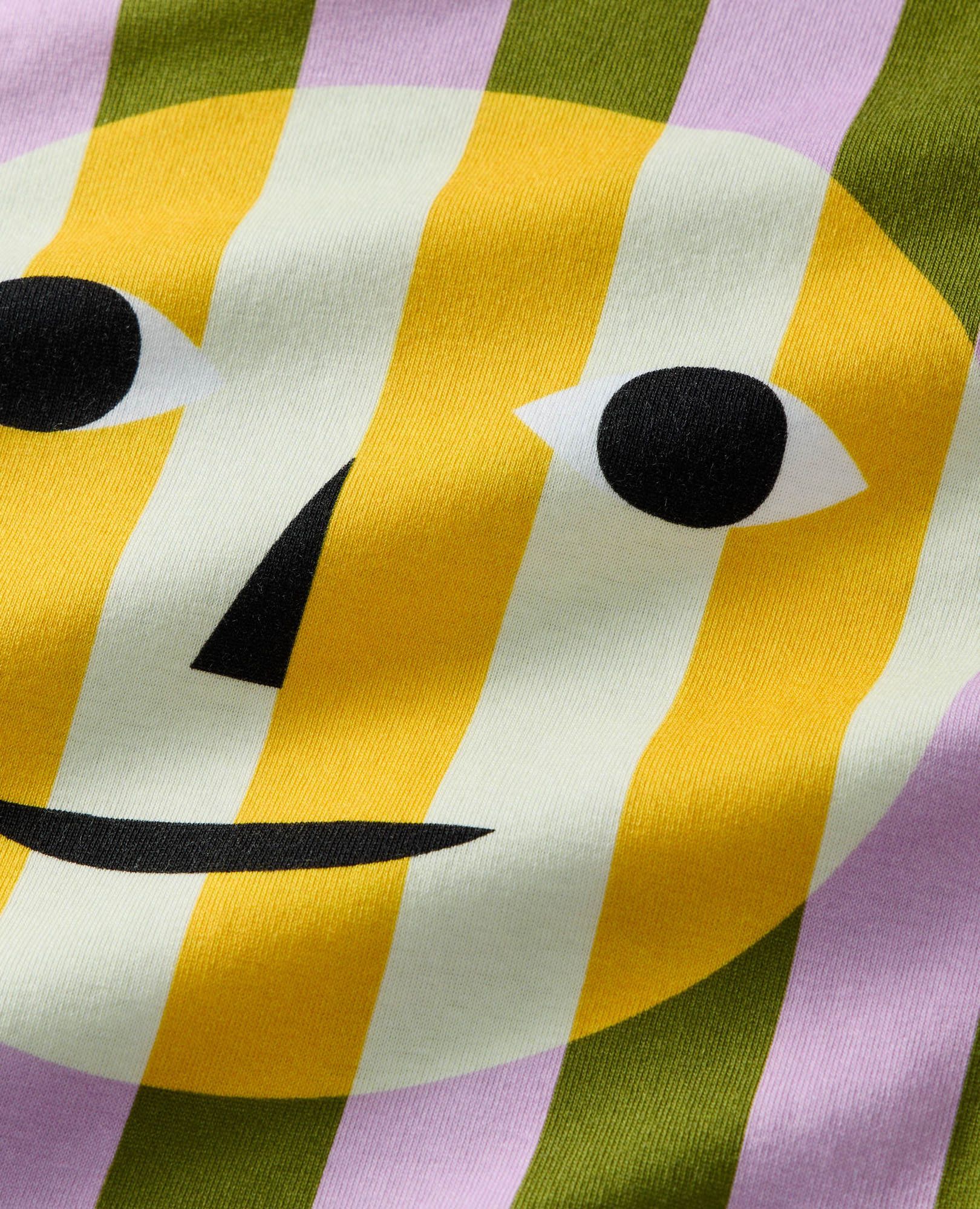 Adult Dusen Dusen Long John Pajama Set in Sea Stripe - main