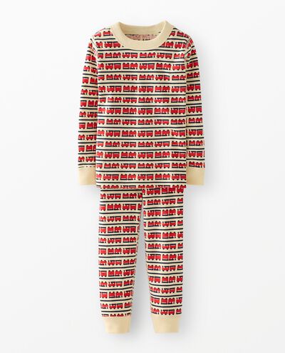 Holiday HannaJams™ Pajama Set in All Aboard - main