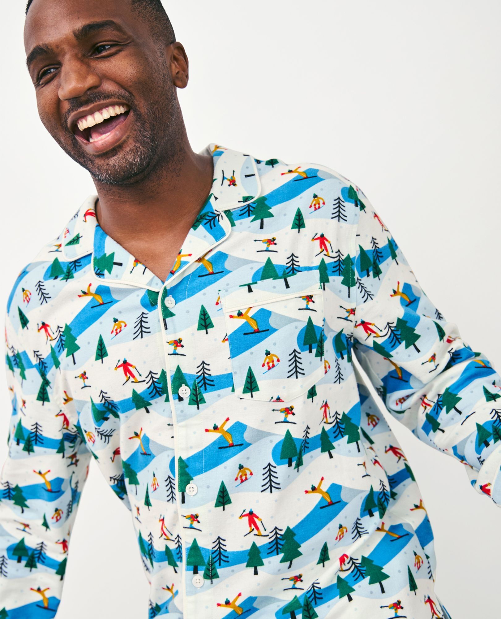 Adult Holiday Flannel Pajama Top | Hanna Andersson