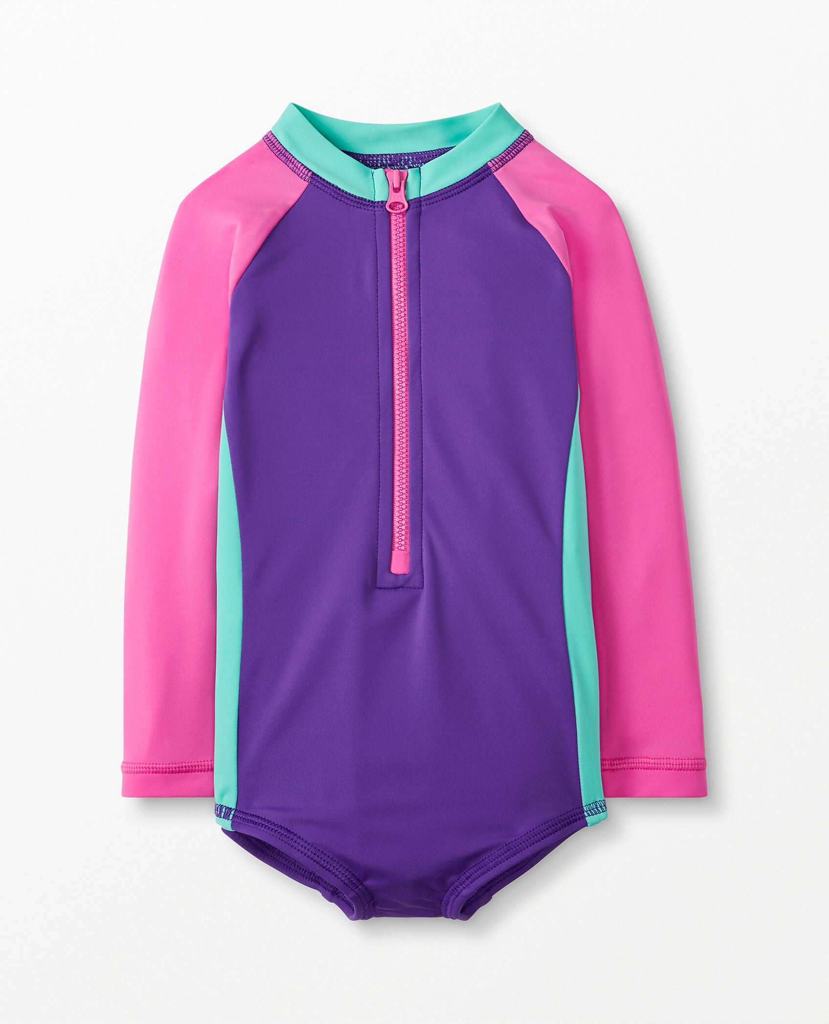 Colorblock Rash Guard One Piece Suit Hanna Andersson