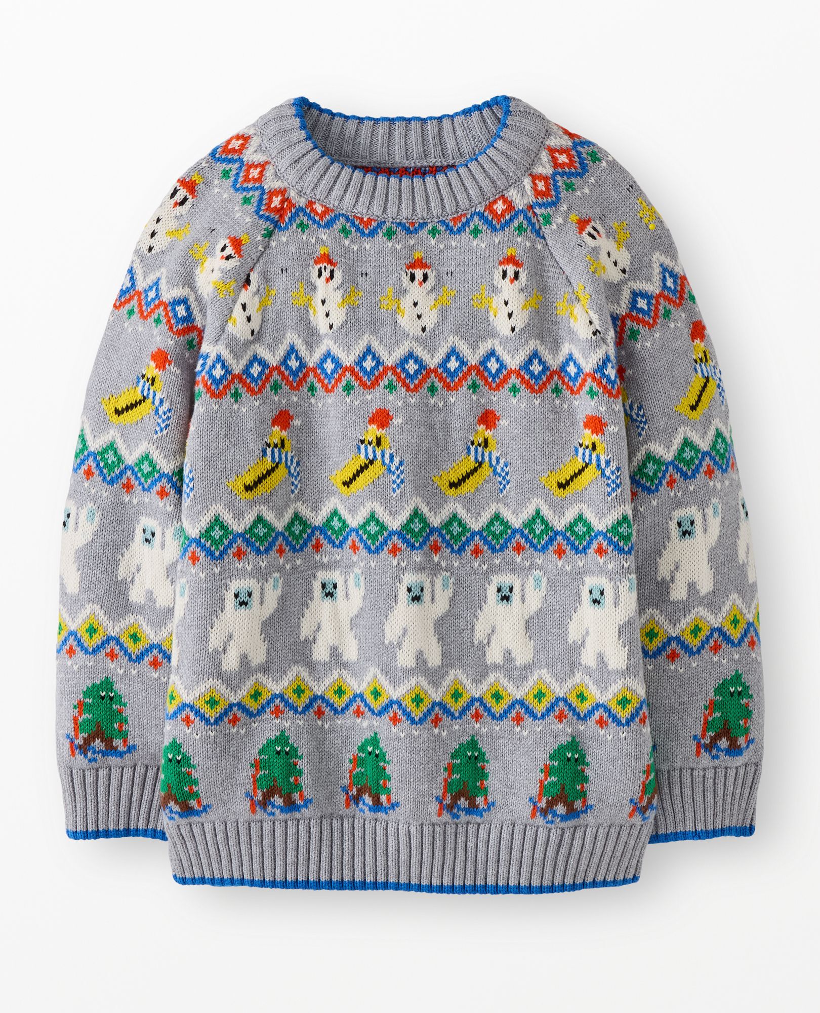 Holiday Sweater in Weird and Wonderful Fair Isle - main