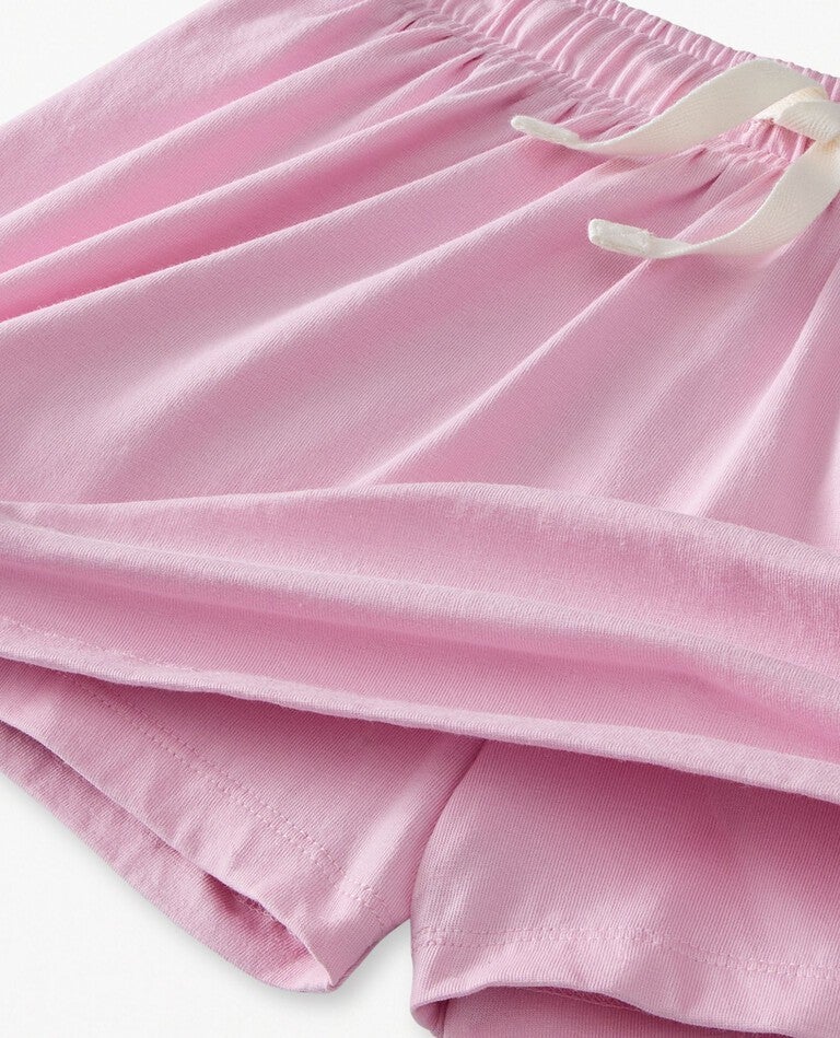 Drawcord Skort in Pink Lilac - main