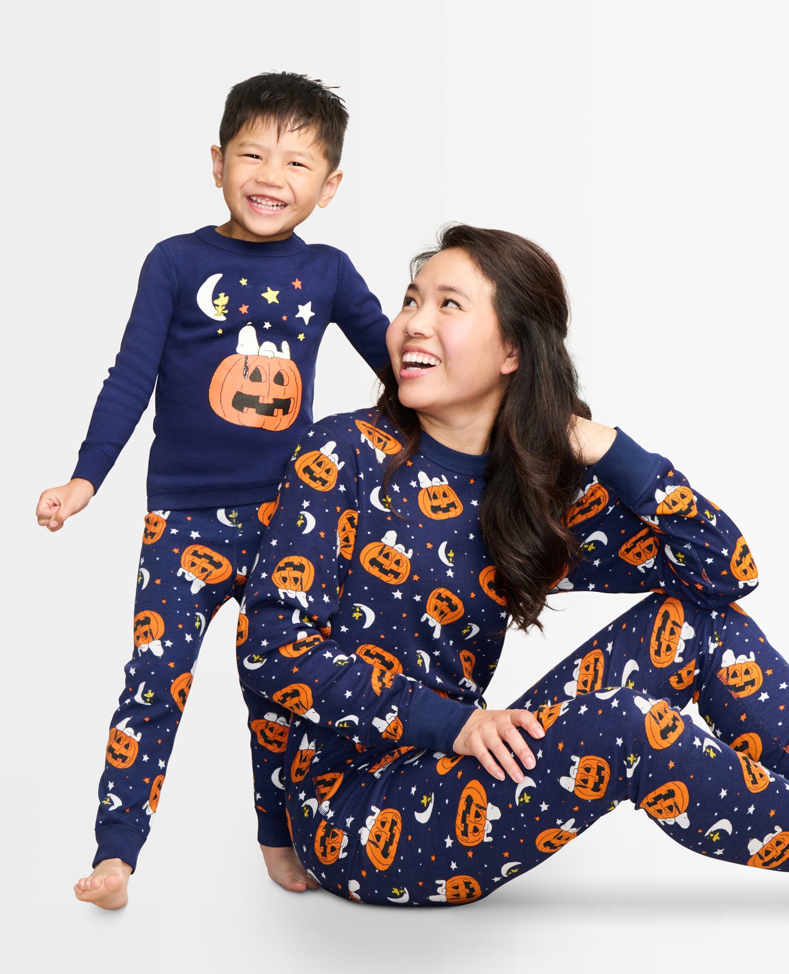 Peanuts Halloween Adult Unisex Long John Pajama Pant Hanna Andersson