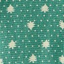 Holiday Waffle Crewneck in Light Green Forest - swatch