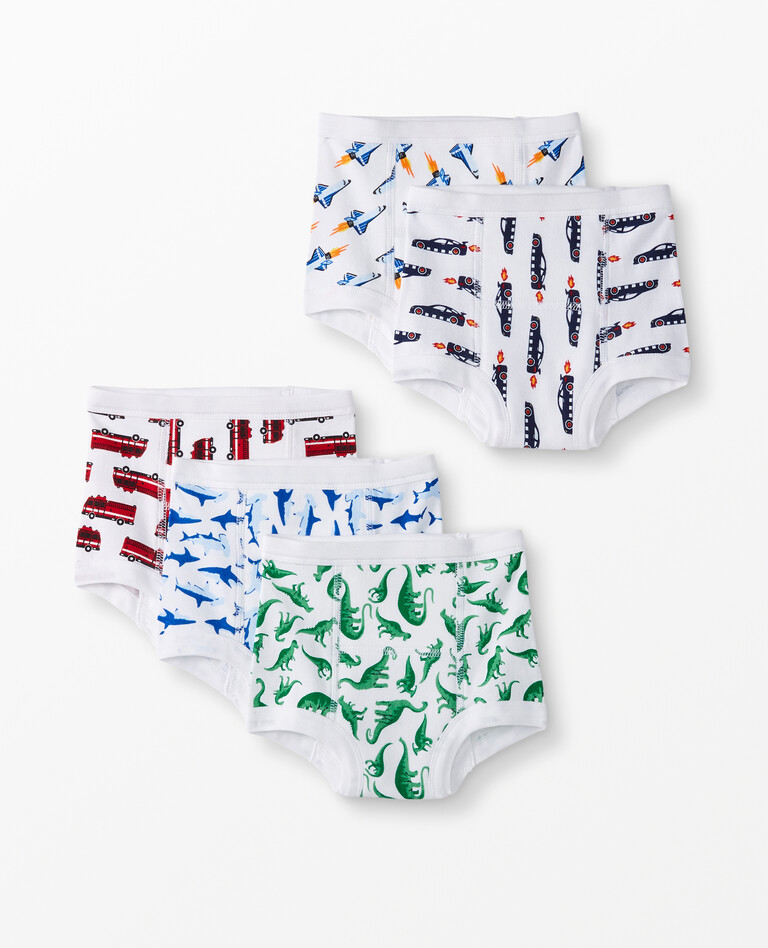 Training Unders In Organic Cotton 5-Pack in Multi Print Pack - main