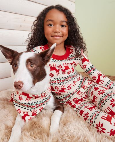 Holiday Dear Deer HannaJams™ Pajama Set in Dear Deer - main