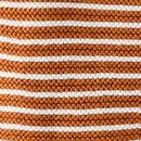 Baby Striped Cardigan Sweater in Ecru/Dogwood - swatch