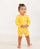 Baby Recycled Rash Guard Suit in Sunshine Day - main