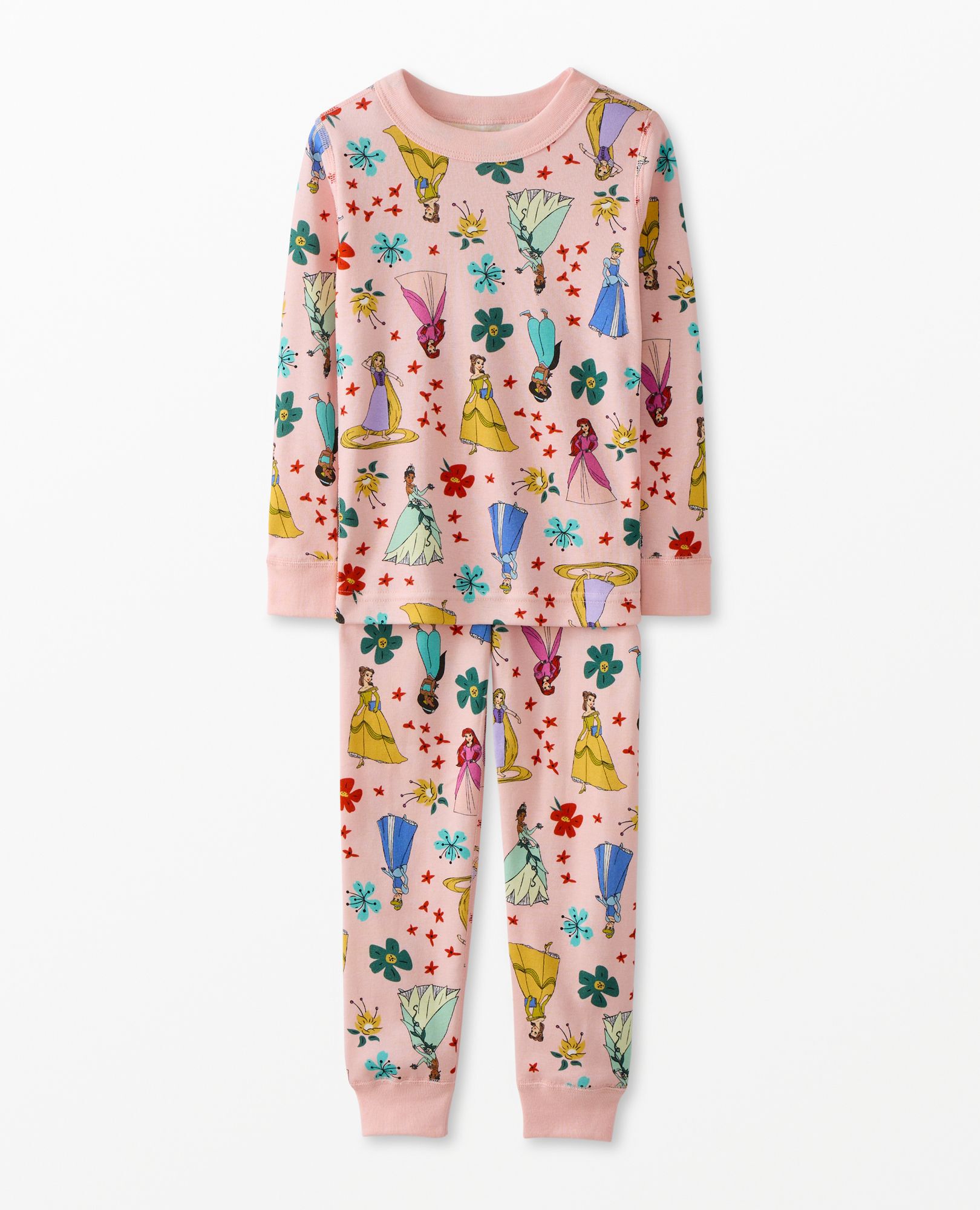 Kids Disney Princess Long John Pajama Set Hanna Andersson