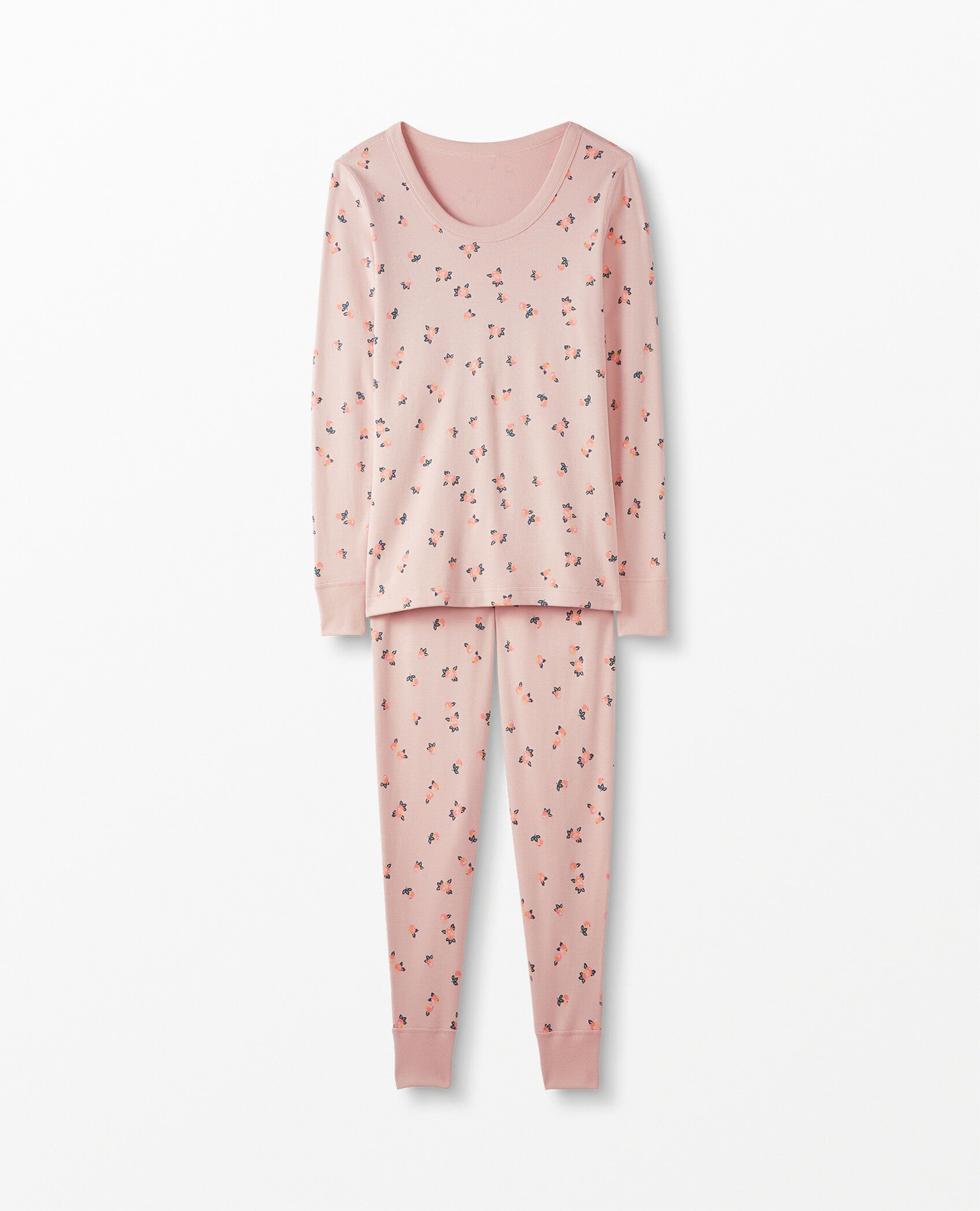 Women's Long John Pajamas In Organic Cotton Set Hanna Andersson